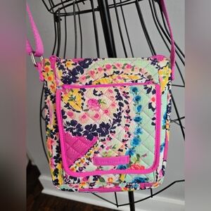 Vera Bradley Quilted Floral Crossbody Bag